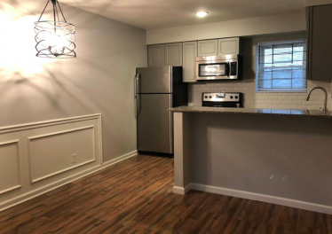 Kitchen with appliances