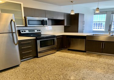 Kitchen with appliances