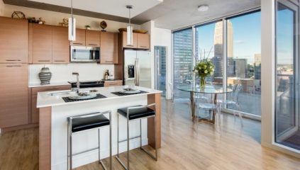 Kitchen and dining room